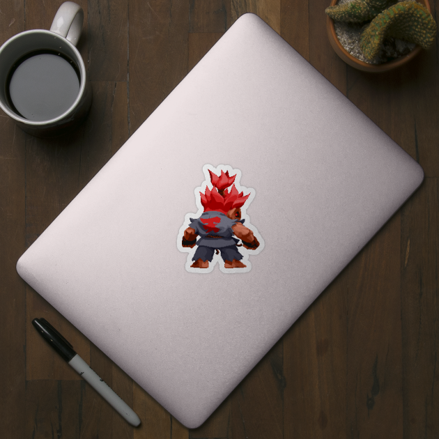 Akuma - Super Puzzle Fighter 2 by retroworldkorea